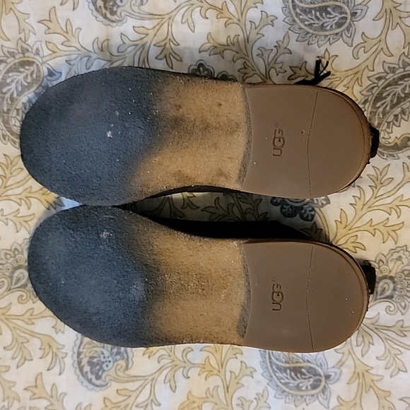 Ugg Clementine Leather Shearling lined ankle boot, Sz 7.5 - Picture 5 of 6